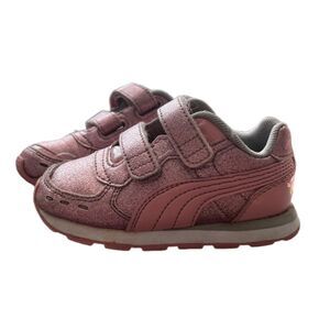 Puma vista glitz toddler shoes pink SPARKLE 7C